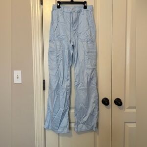 Light Blue Cargo Pants